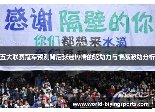 五大联赛冠军预测背后球迷热情的驱动力与情感波动分析
